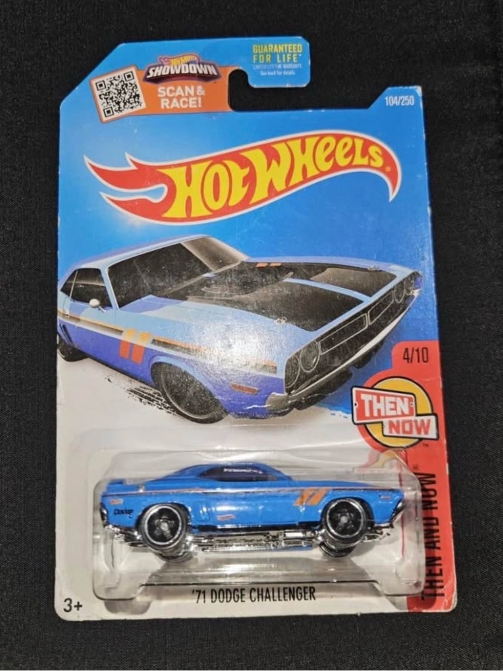 2016 Hot Wheels 71 Dodge Challenger 104/250 Then And Now 4/10